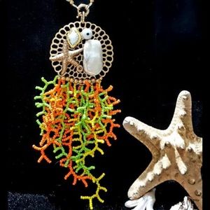 HP🌺💐Handmade River Pearl Necklace